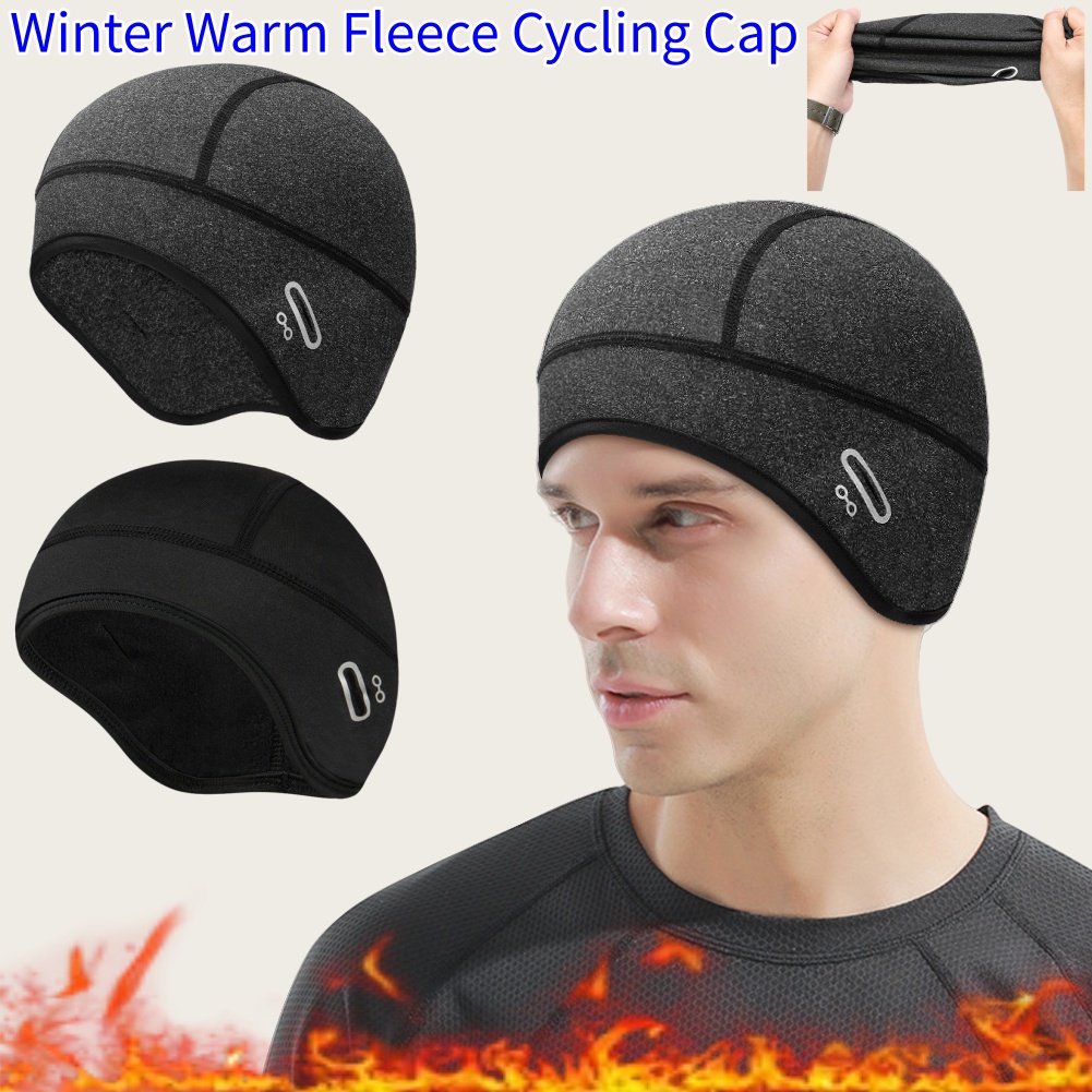 Winter Headband Fleece - Topi Bersepeda Luar Ruangan Topi Sepeda