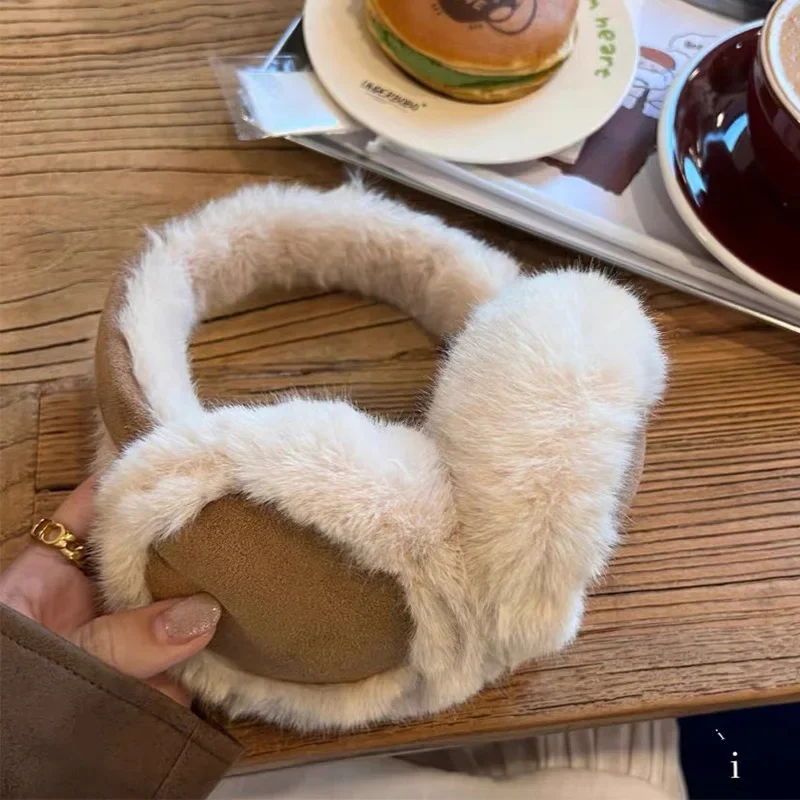Earmuffs Foldable - Penutup Telinga Bulu Tebal Lipat untuk