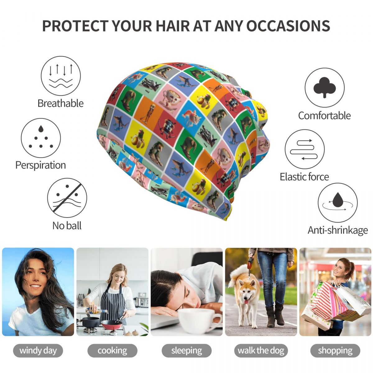 Italian Brain Rot Anomaly Band - Knit Beanie Hat Warm ulasan dan harga