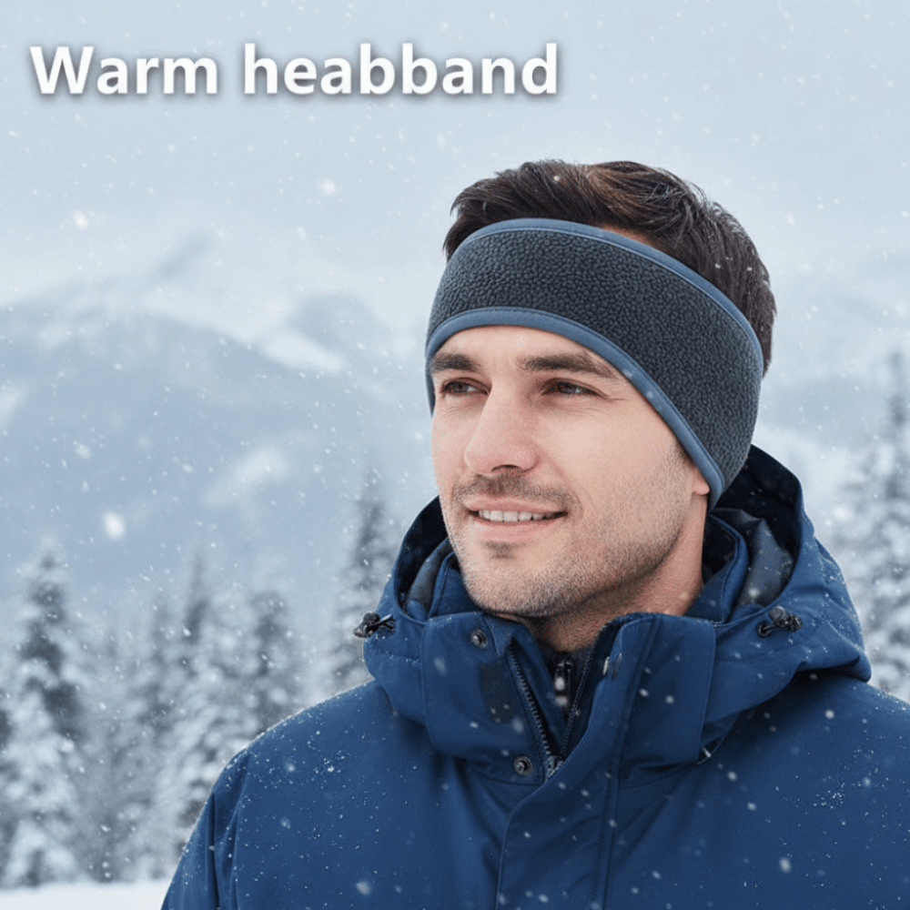 Ikat Kepala Olahraga Bulu Domb - Winter Headband Fleece ulasan dan harga