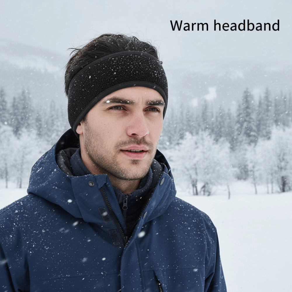 Ikat Kepala Olahraga Bulu Domb - Winter Headband Fleece ulasan dan harga