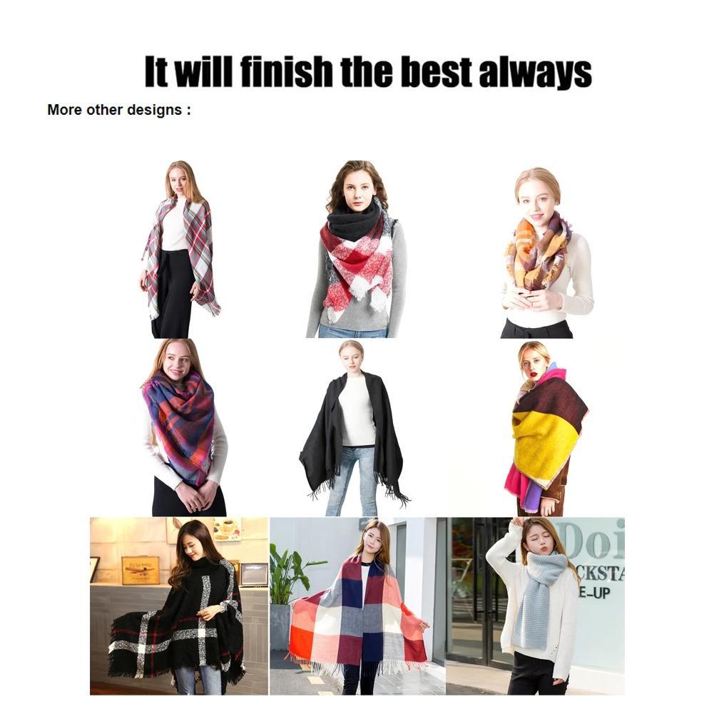 Syal Musim Dingin Gaya Inggris - Wool Scarf Men ulasan dan harga