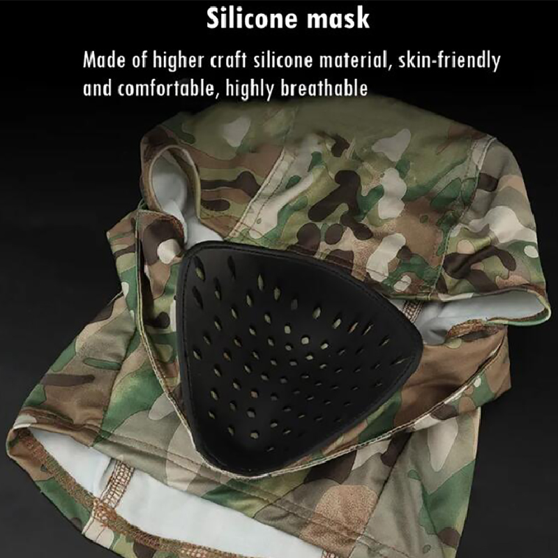 Balaclava Taktis Airsoft Penut - Balaclava Ski Mask ulasan dan harga