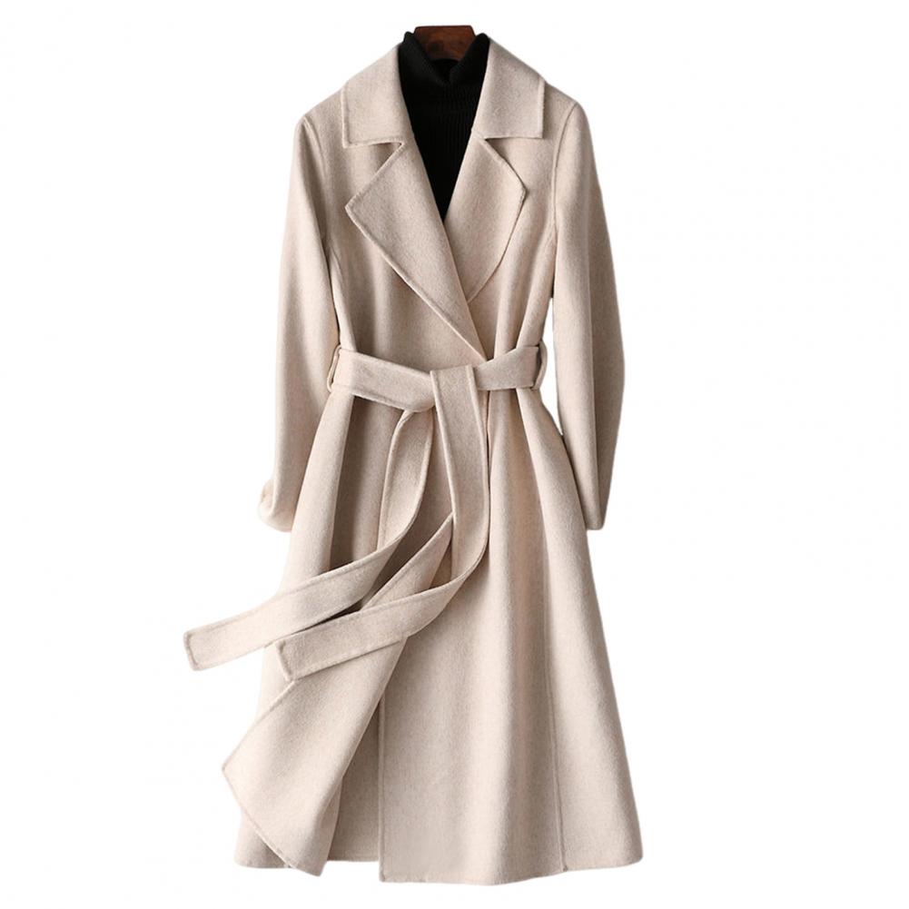 Mantel Wol Wanita, Mantel Panj - Wool Coat Peacoat ulasan dan harga