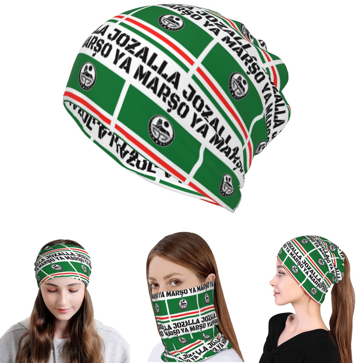 Marso Ya Jozalla Ichkeria Flag - Knit Beanie Hat Warm ulasan dan harga
