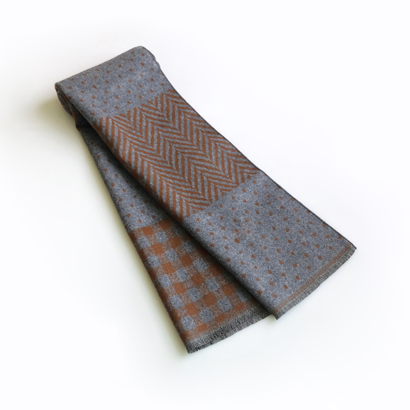 Fashion kasual desain syal ker - Wool Scarf Men ulasan dan harga
