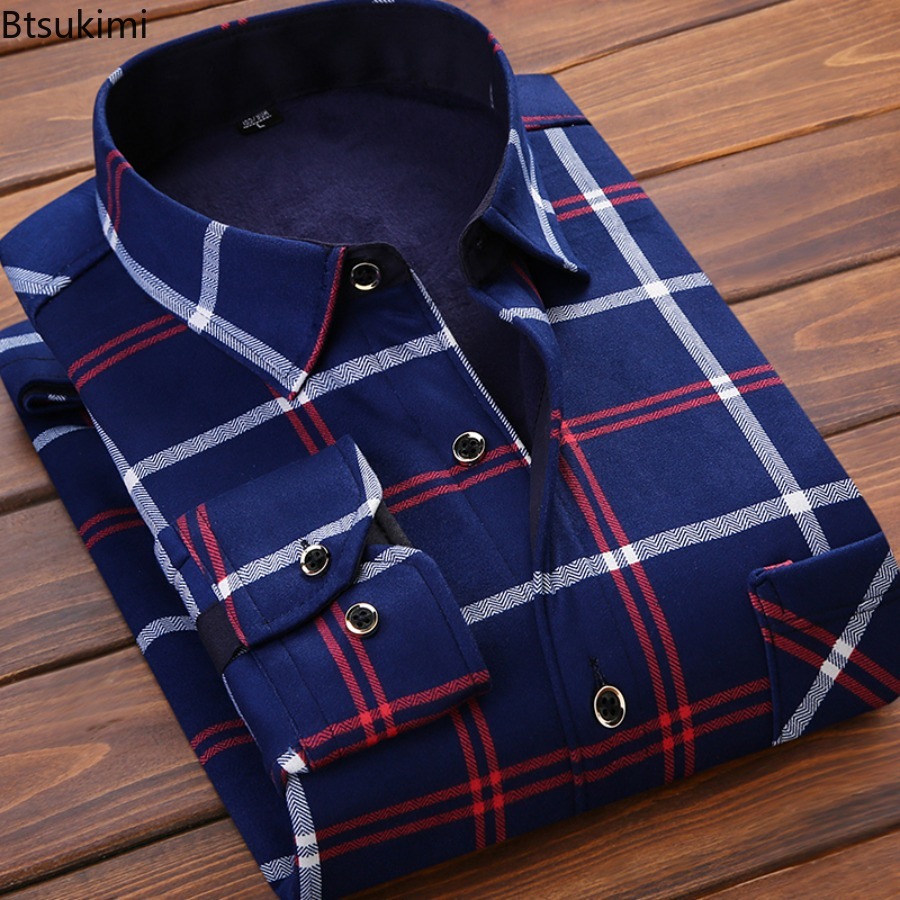 Kemeja Flanel Pria 2026 Musim  - Flannel Shirt Lined ulasan dan harga