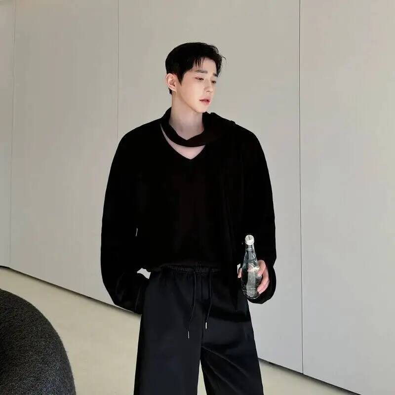 V Avant-Garde Hoodie Kerah Pri - Wool Scarf Men ulasan dan harga