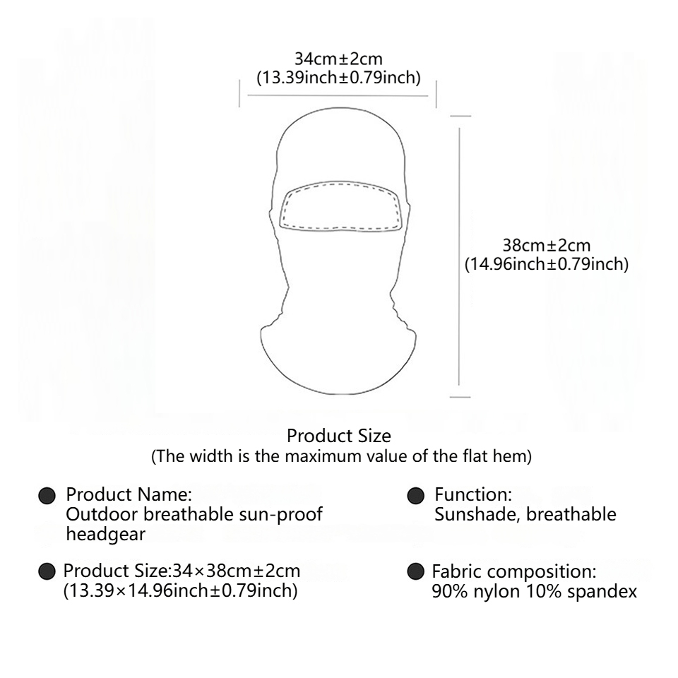 GTUBIKE Topi Balaclava Sejuk M - Balaclava Ski Mask ulasan dan harga